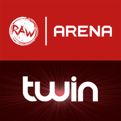 Twin Partners with RAW Arena